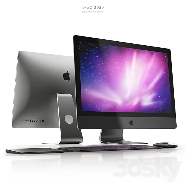 Apple iMac 2020 3ds Max