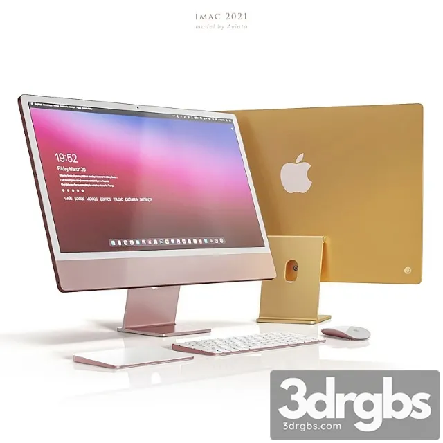 Apple iMac 2021 3dsmax Download
