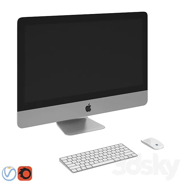 Apple iMac 3DS Max Model