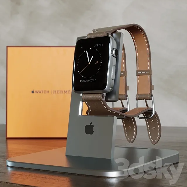 Apple Watch HERMES Edition 3DSMax File