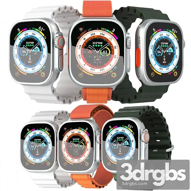 Apple Watch Series 8 2 3dsmax Download