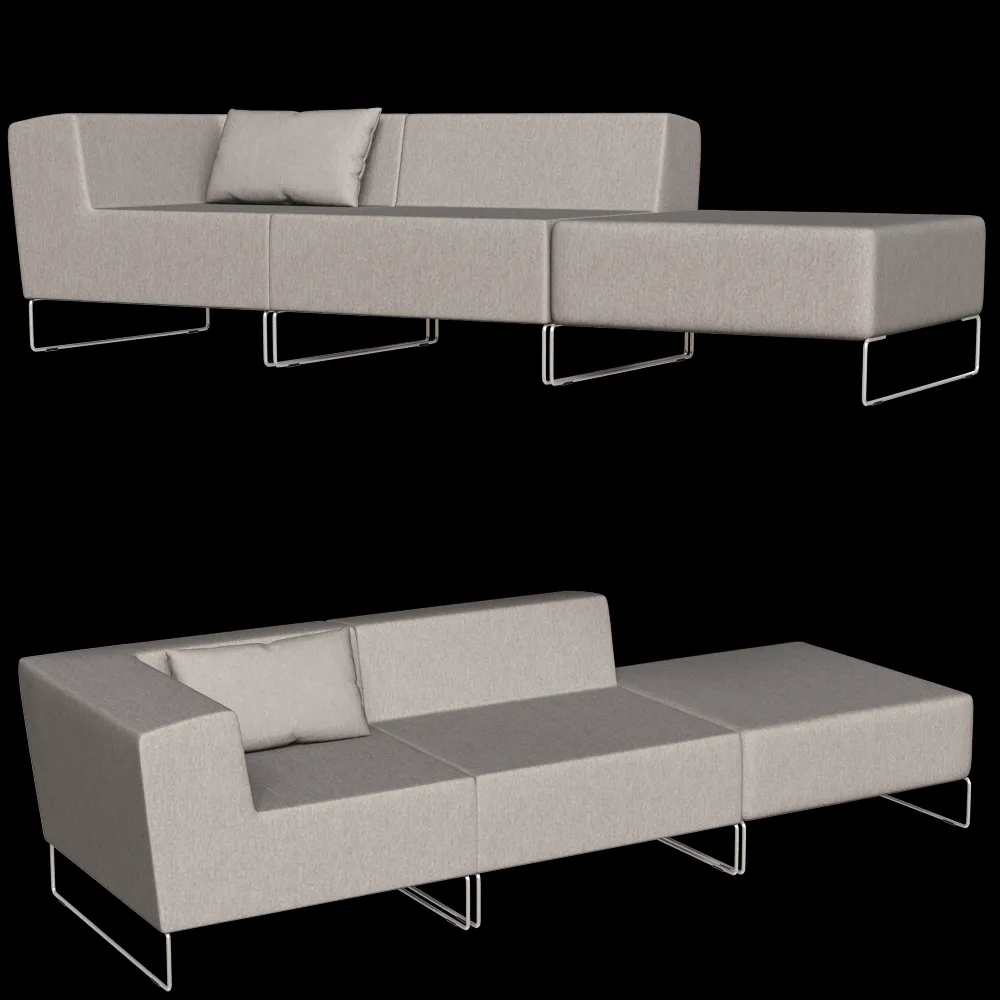 April furniture – Sofa Set Jam 3ds Max