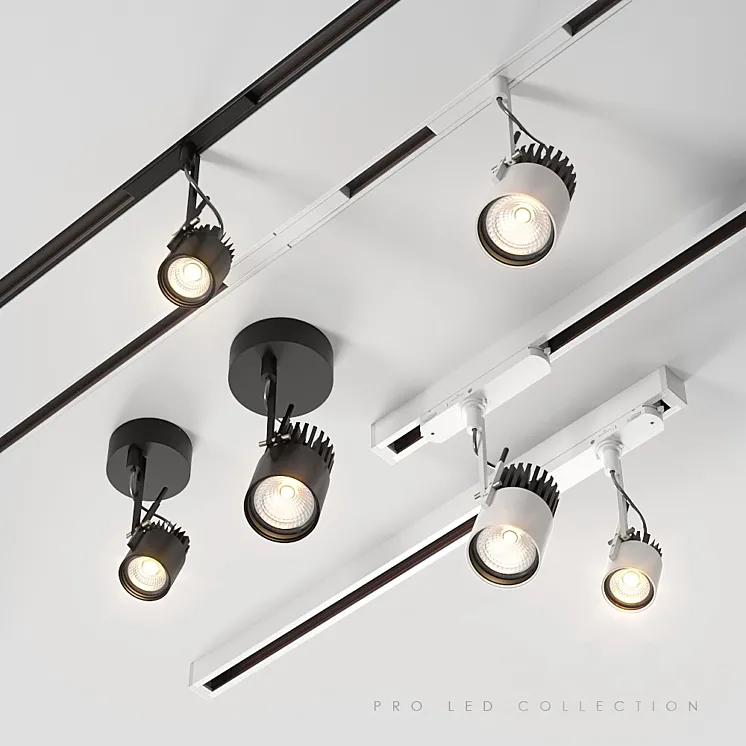 AQForm Pro Led Collection 3DS Max