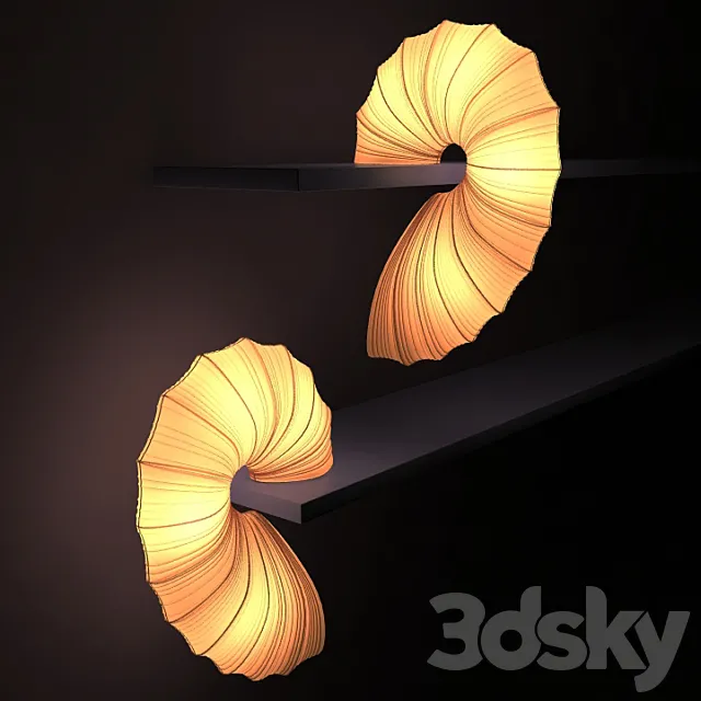 Aqua Creations SameSame Shelf Lamp 3ds Max