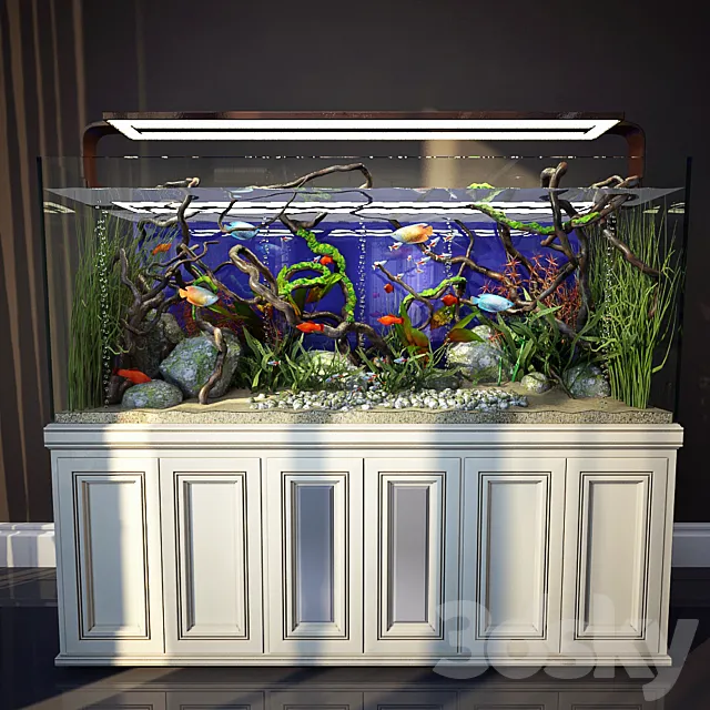 Aquarium 3 3ds Max