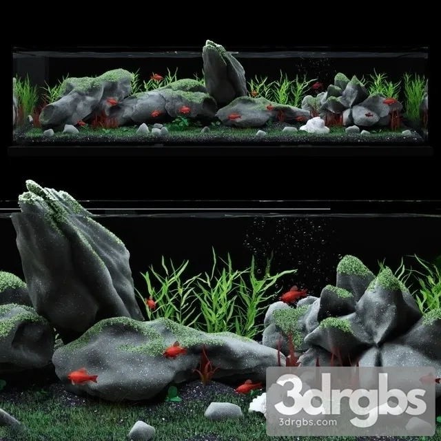 Aquarium 3D Model 3dsmax Download