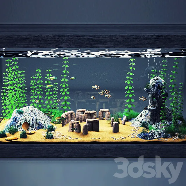 Aquarium 3ds Max