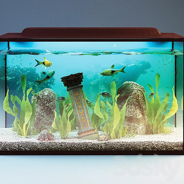 Aquarium 3ds Max