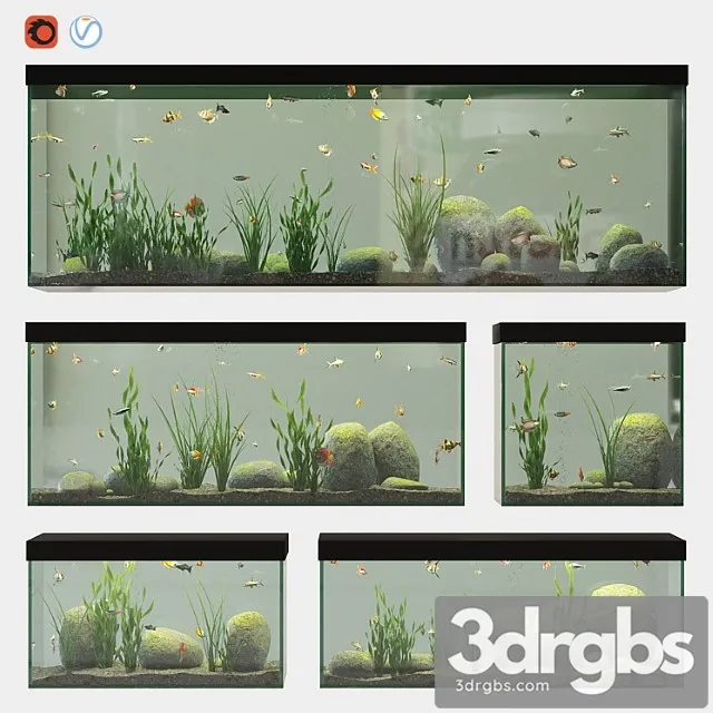 Aquarium Set 3dsmax Download