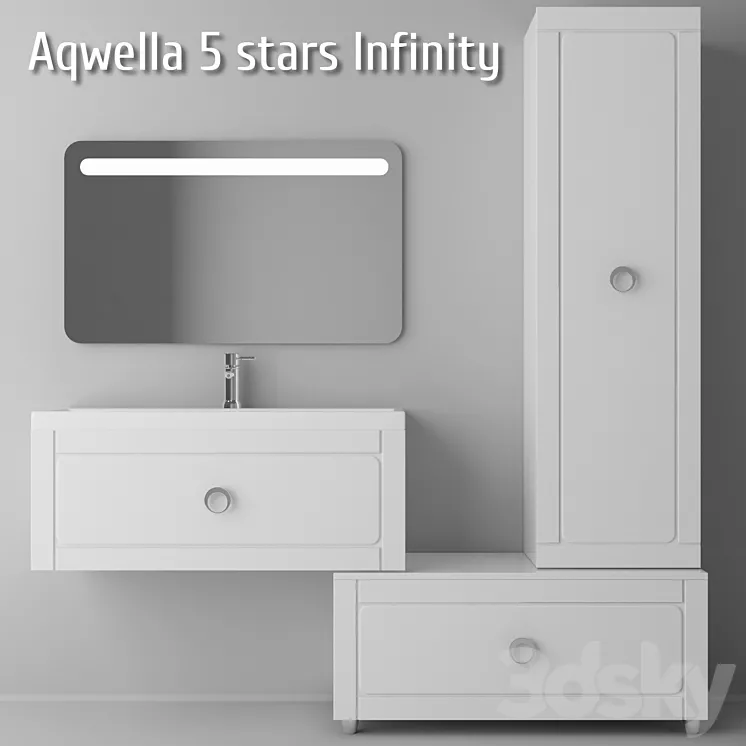 Aqwella 5 stars Infinity 3DS Max