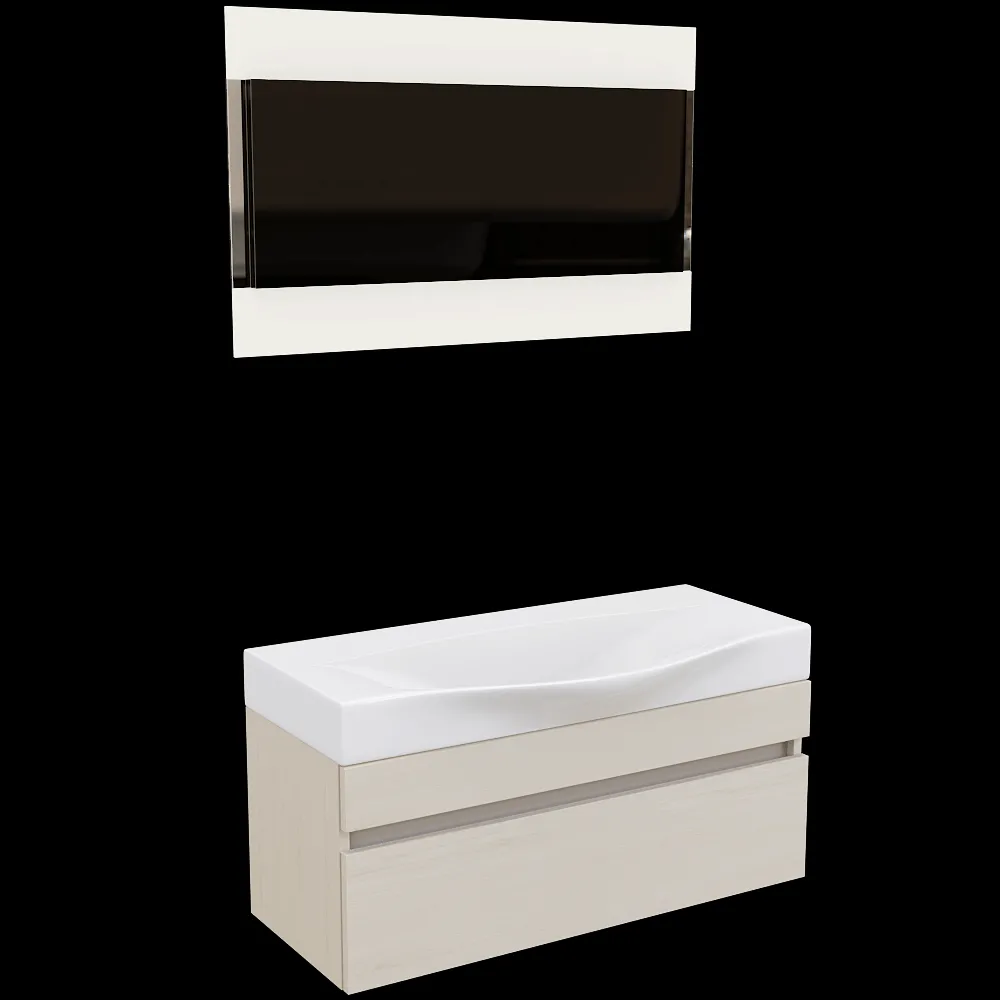 AQWELLA – Bathroom set Bergamo 3ds Max