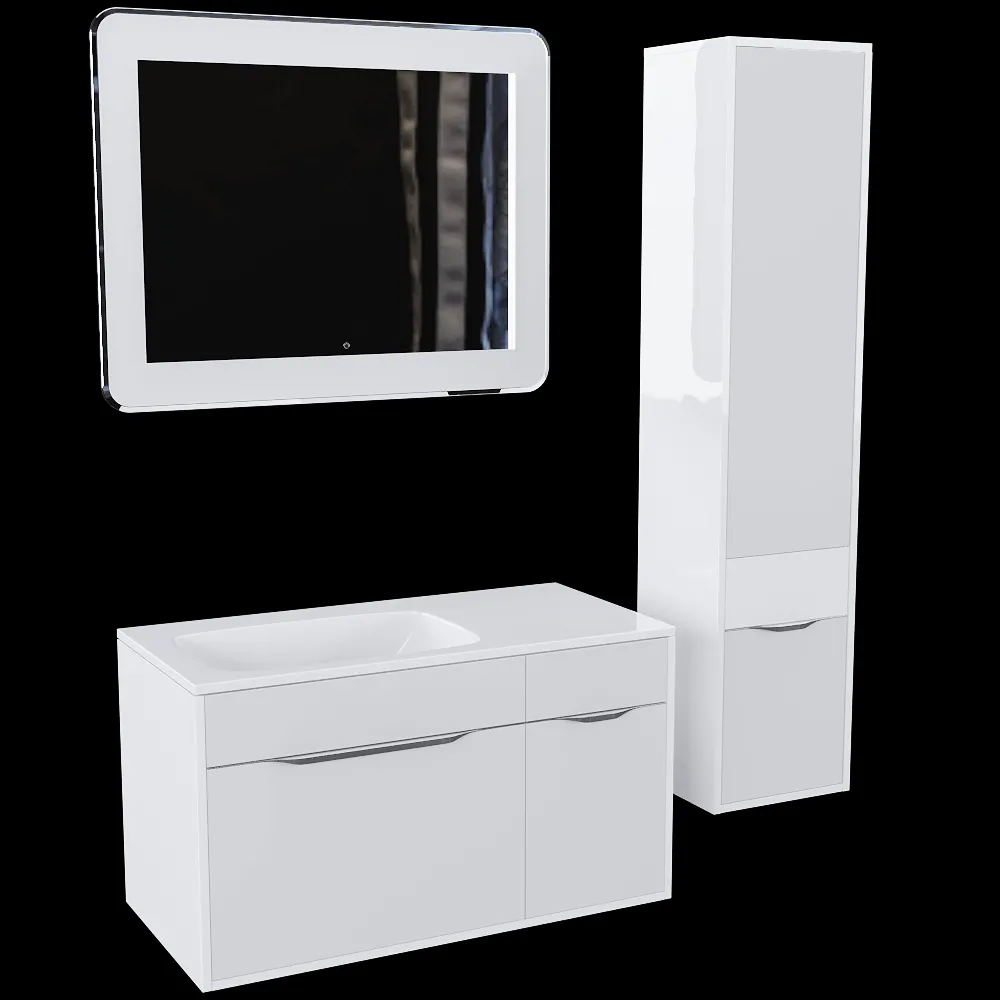 AQWELLA – Bathroom set Malga 3ds Max