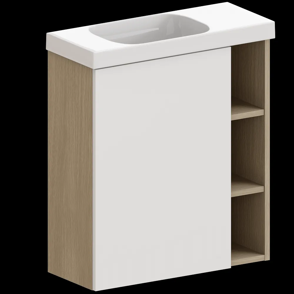 AQWELLA – Cabinet with sink Alba 3ds Max