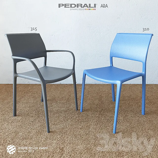 ARA chair 310- 315 3ds Max