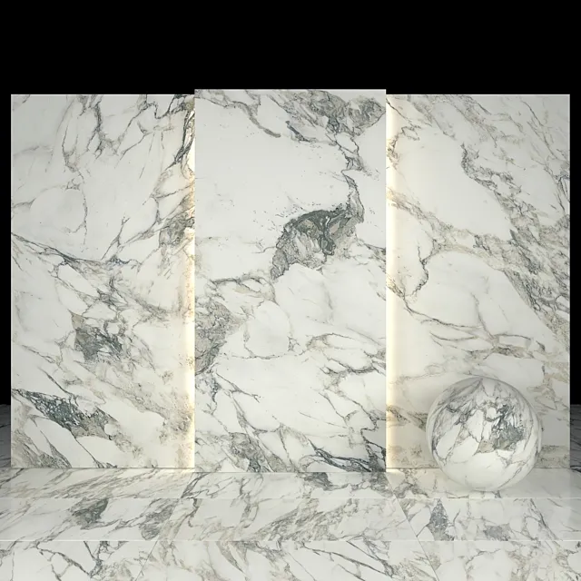 Arabescato Marble 04 3DS Max Model