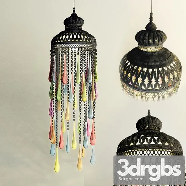 Arabic Colorful Lantern 3dsmax Download