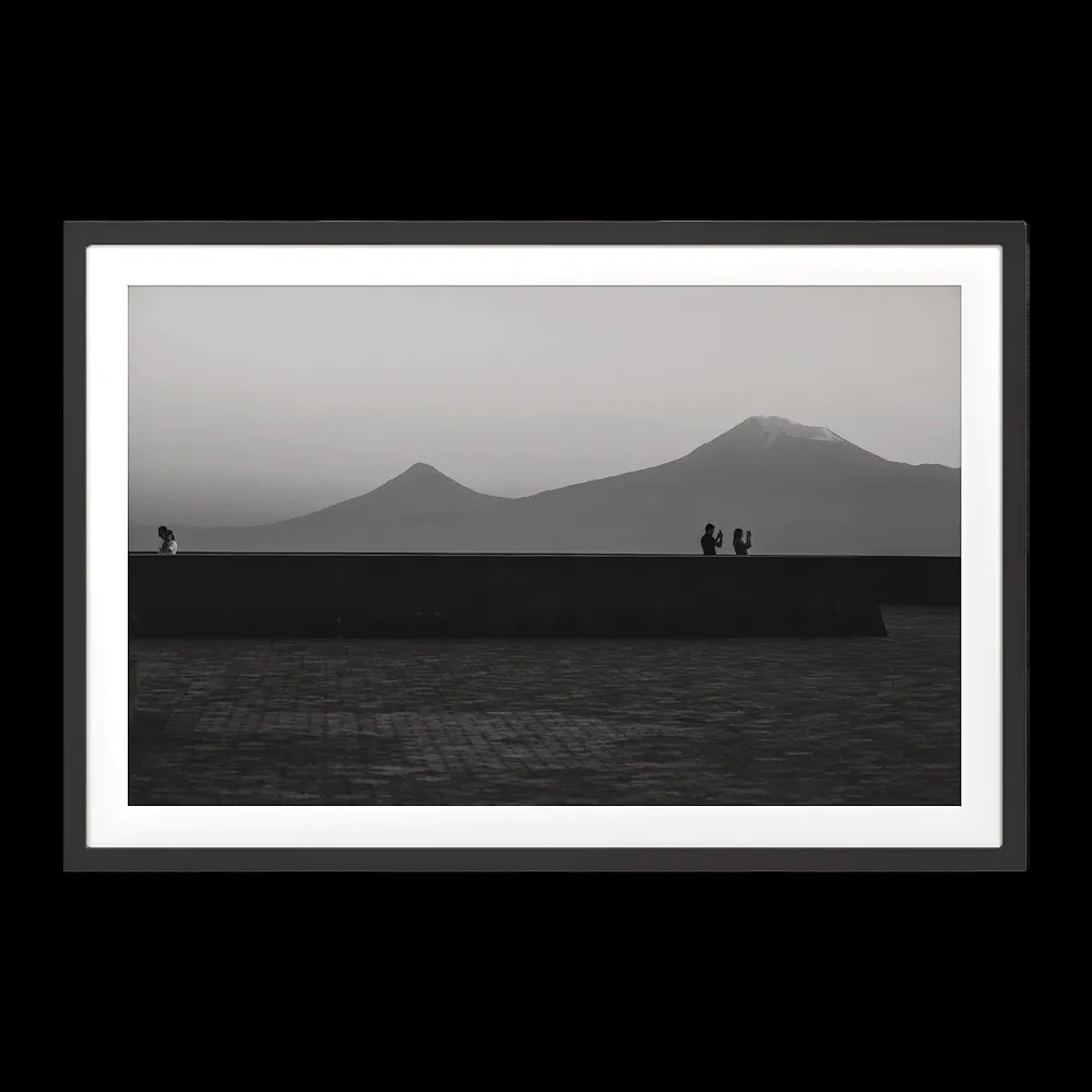 ArArArt – Picture #01 Ararat and Yerevan in b&w 3ds Max