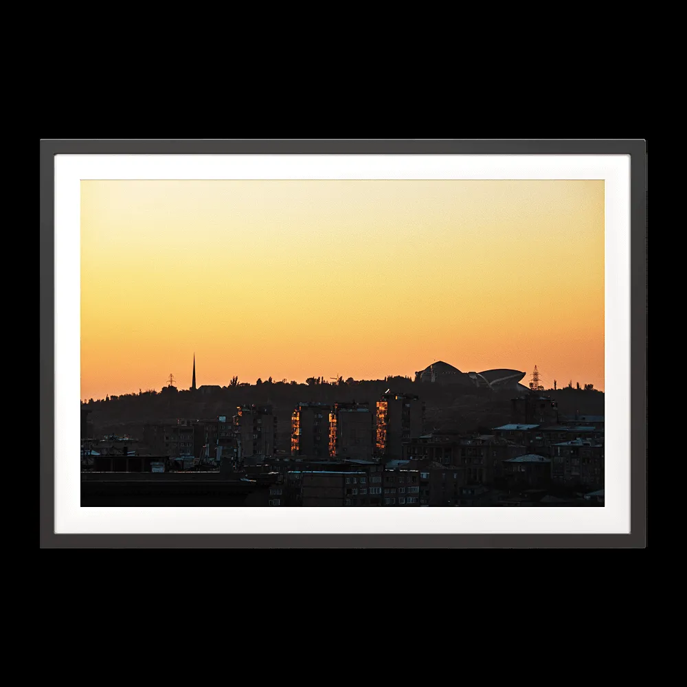 ArArArt – Picture #09 Sunset in Yerevan 3ds Max