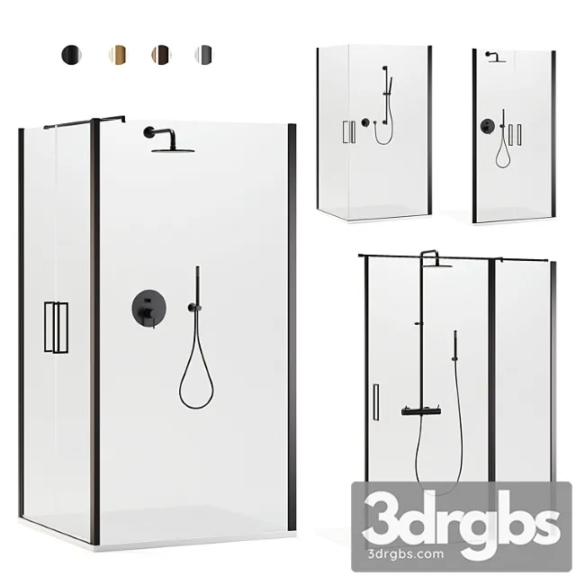 Arblu icaro shower enclosures paffoni set 2 shower systems