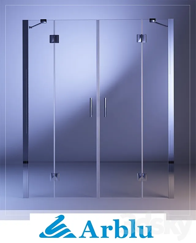 arblu shower curtains 3DSMax File