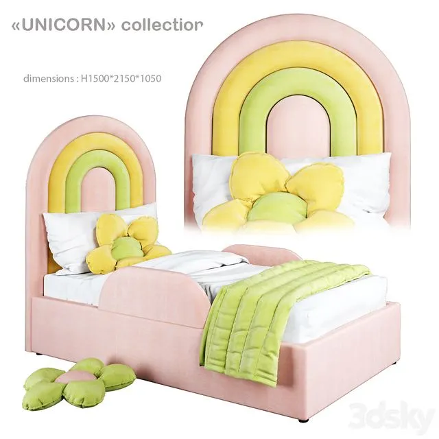 Arbuzov Studio Unicorn Bed 3 3dsMax Model