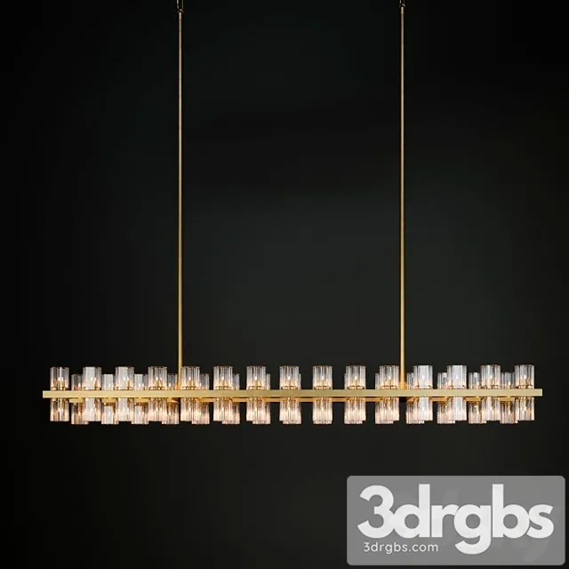 Arcachon linear chandelier 3dsmax Download