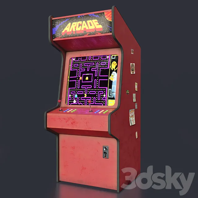 Arcade automatic 3dsMax Model