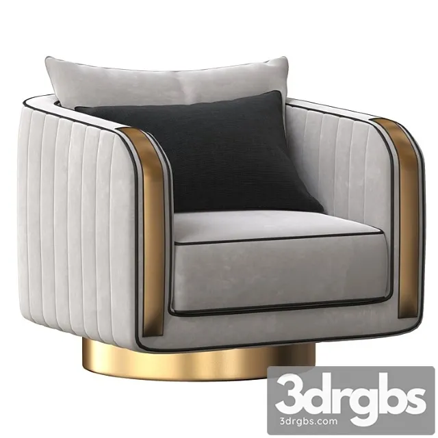 Arcahorn swivel armchair