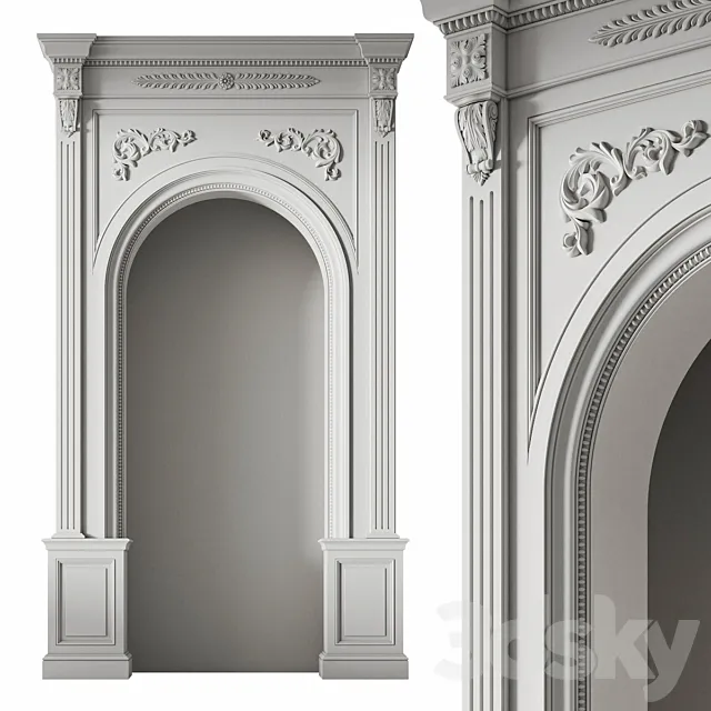 Arch 06. Classic 3DS Max Model