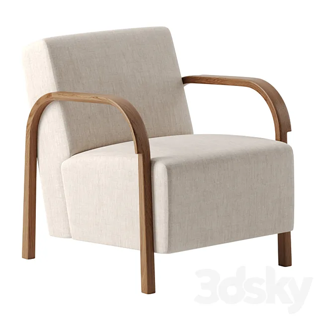 Arch chair by MAZO 3ds Max