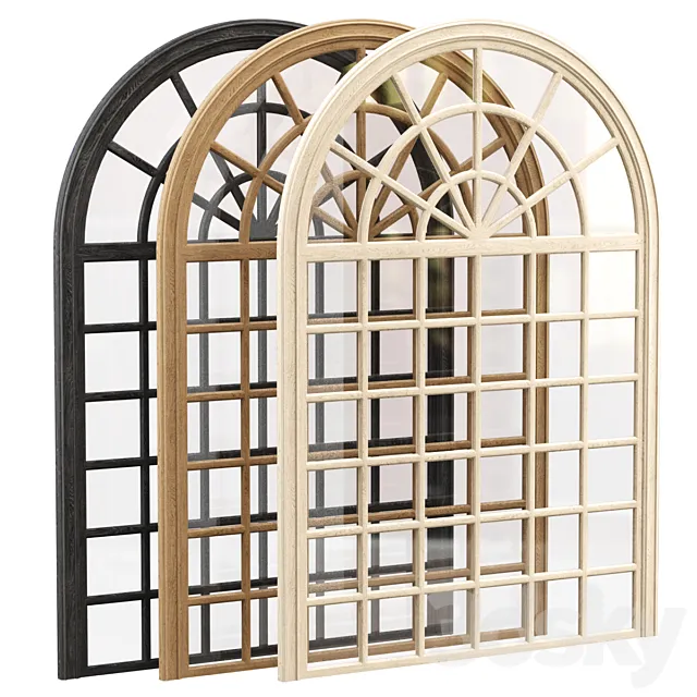 Arch windows 3DS Max Model