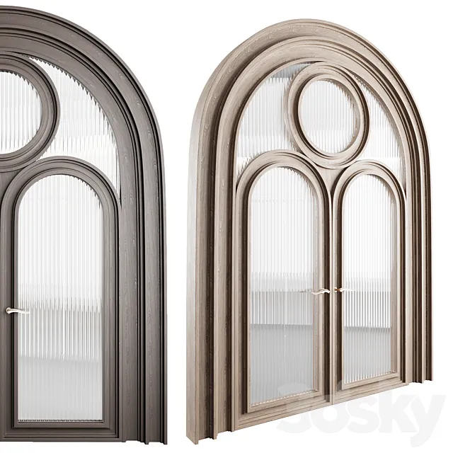 arched door 3ds Max