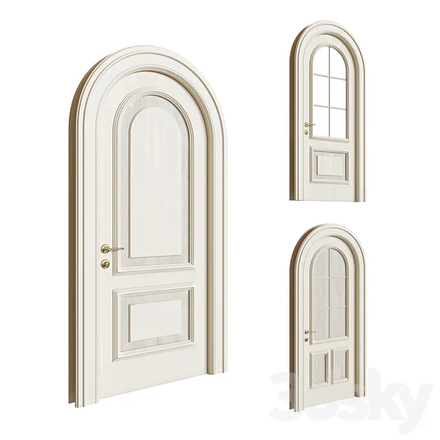 Arched doors 3DSMax File