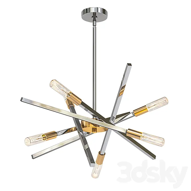 ARCHER CHANDELIER 3ds Max