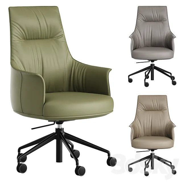 Archibald Task Office chair 3ds Max