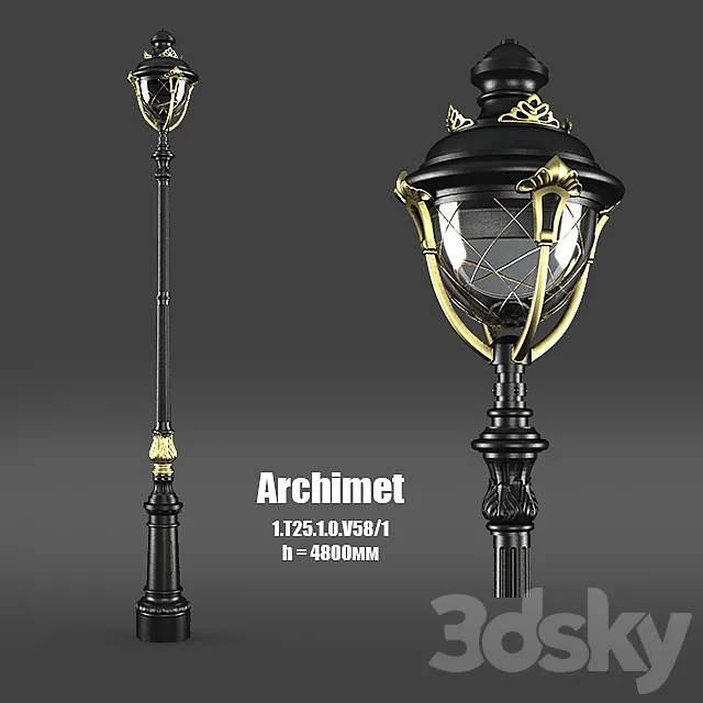 Archimetal 1.T25 3DS Max Model