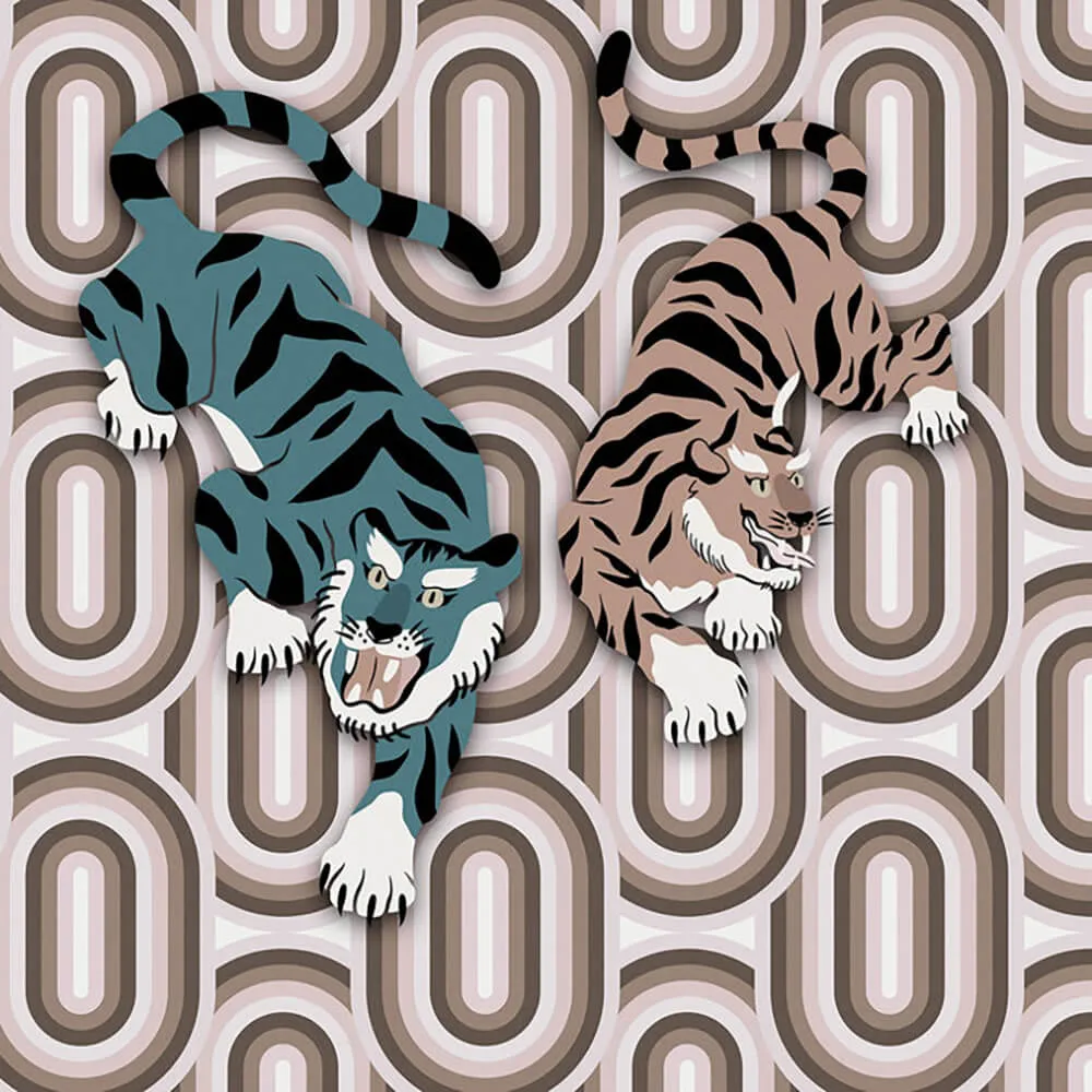 Architects Paper – Wallpaper Touch me tiger 3ds Max