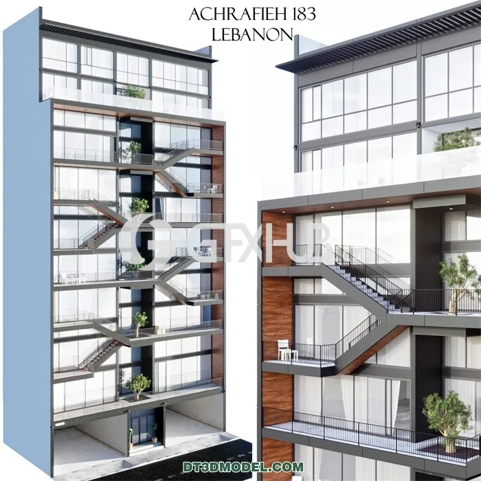 Architecture – Building – 183 Achrafieh Lebanon