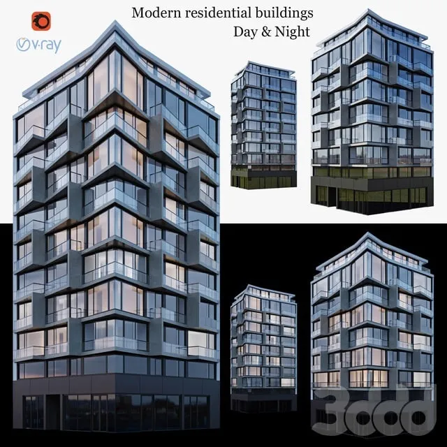 ARCHITECTURE – BUILDING – 3D MODELS – 3DS MAX – FREE DOWNLOAD – 1136