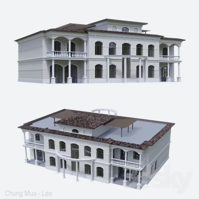 ARCHITECTURE – BUILDING – 3D MODELS – 3DS MAX – FREE DOWNLOAD – 1153