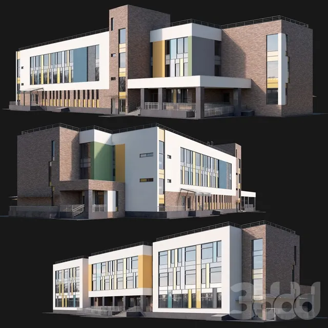 ARCHITECTURE – BUILDING – 3D MODELS – 3DS MAX – FREE DOWNLOAD – 1199