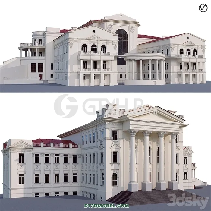 Architecture – Building – Administrative city building