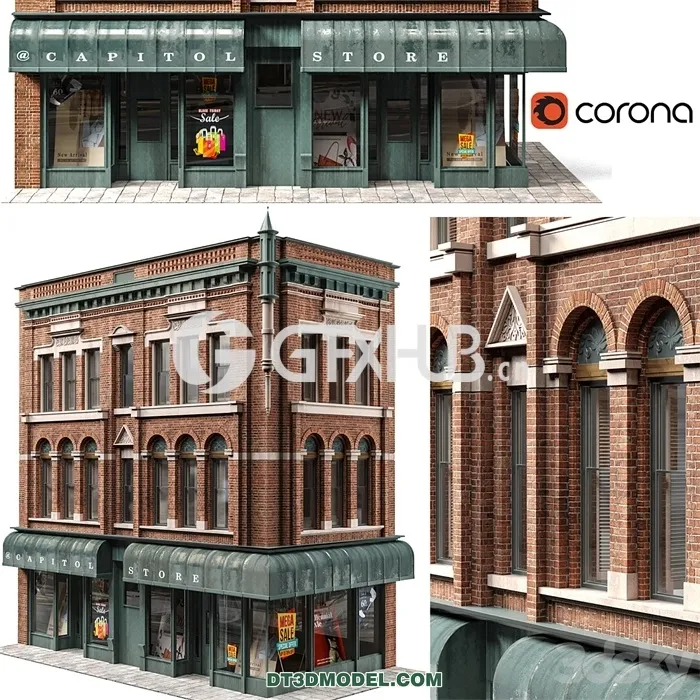 Architecture – Building – Brick building