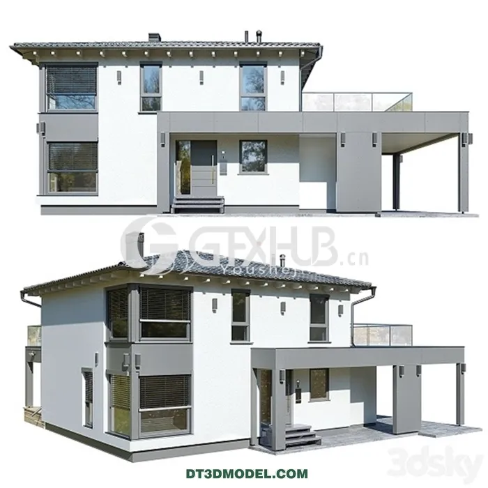 Architecture – Building – German House 2 – www.yousheji.cn