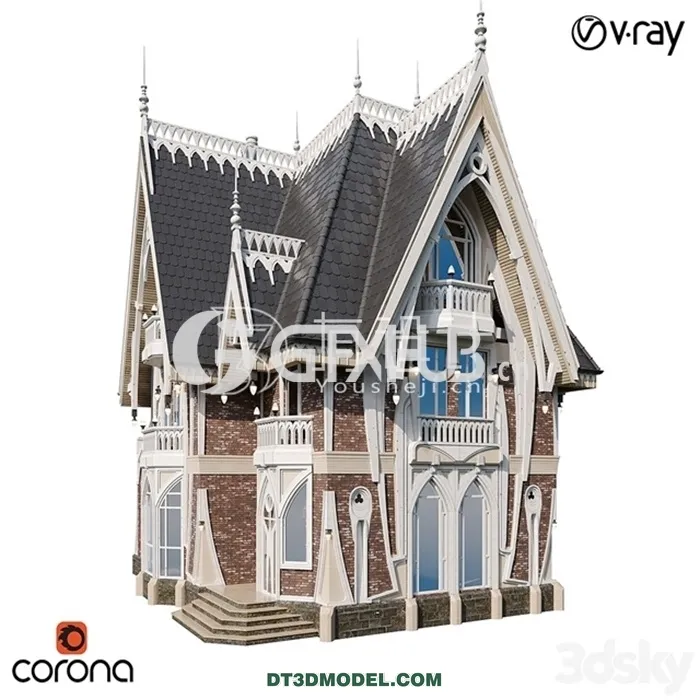 Architecture – Building – Gothic house