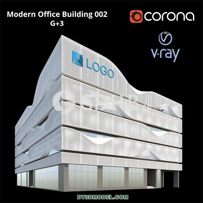 Architecture – Building – Modern Office Building 002 G 3