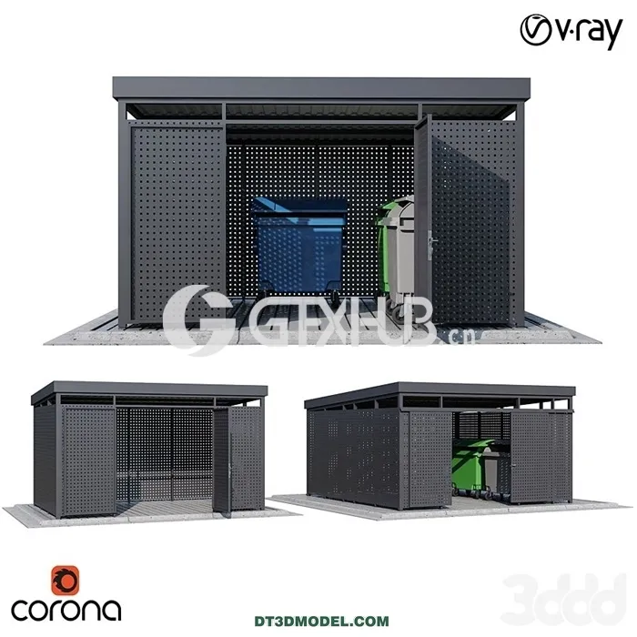 Architecture – Building – Modular boxes SET2
