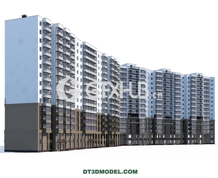 Architecture – Building – Multi-storey residential building