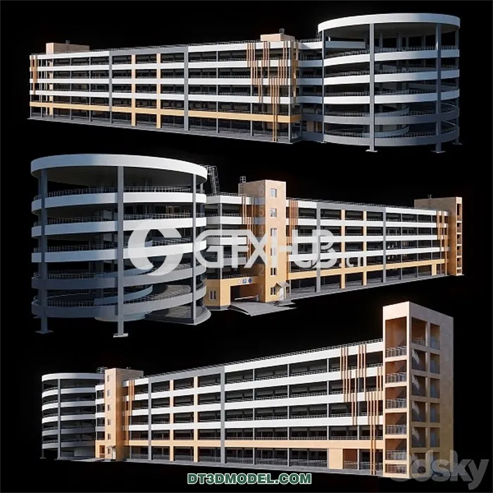Architecture – Building – Multistorey Car Parking
