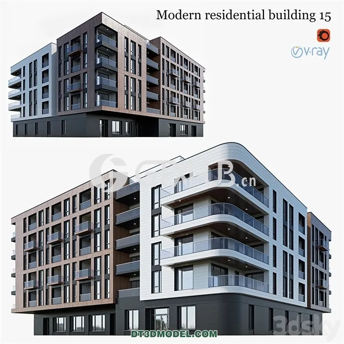 Architecture – Building – Residential building 15